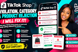 fix tiktok shop violation tiktok shop category approval product rejection
