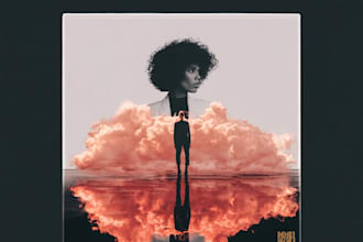 design a professional album cover