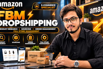 manage your amazon fbm dropshipping account as a VA