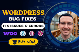 fix wordpress errors, plugin bugs, elementor issues, and site speed
