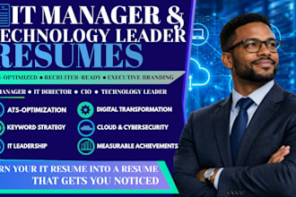 write a professional ats resume for  technology leaders
