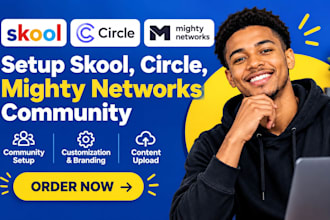 setup skool community circle so community mighty network community circle so