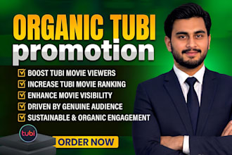 do organic tubi movie promotion to boost tubi movie viewers and tubi ranking