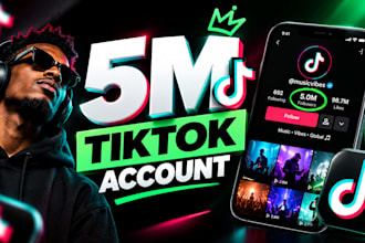 do tiktok music promotion, promote your music on my 5m tiktok account