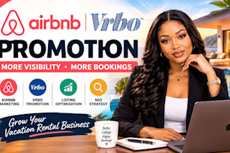promote your airbnb listing with SEO, marketing and vrbo promotion