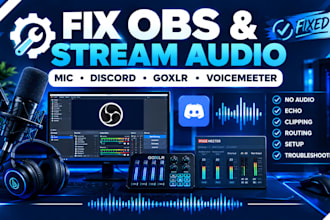 fix obs microphone, discord and streaming audio issues