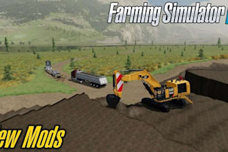 create fs25 fs22 custom mods map creation and server setup for farming
