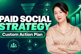 create a paid social media advertising strategy and media plan