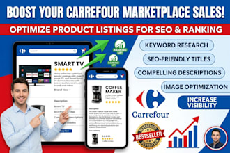 optimize carrefour marketplace product listings for SEO and ranking