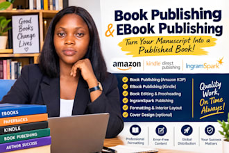 upload book ebook on amazon kindles direct, publishing book editing ingramspark