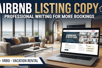 write SEO optimized airbnb and vacation rental descriptions