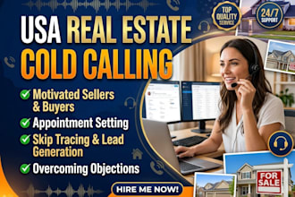 do USA real estate cold calling