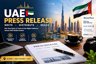 write and distribute your uae press release to top uae media outlets
