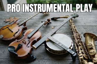 record mandolin, fiddle, banjo for your songs