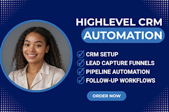 set up gohighlevel CRM and lead automation