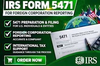 prepare irs form 5471 for your foreign corporation reporting