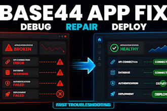 be base44 expert base44 app debugging base44 bug fixing base44 app deployment