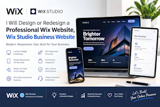build or redesign a professional wix ecommerce store and online shop