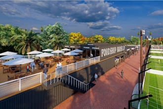3d sport landscape design, facility concept design, residential site plans