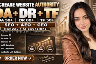 provide powerful offpage SEO and authority backlinks