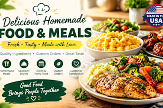 provide delicious homemade american food and specialty meals