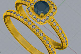 do 3d jewelry design, jewelry cad design, cad modeling for 3d printing with stl