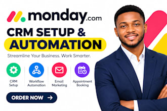 setup hubspot automation monday zoho crm gohighlevel pipedrive make integration
