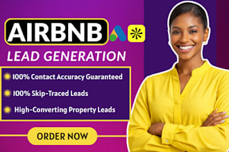 generate targeted airbnb host leads for vacation rental business