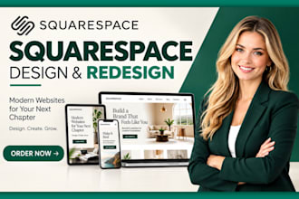 revamp, edit, build, refresh, design, redesign, develop squarespace website