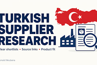research turkish manufacturers and suppliers for your product