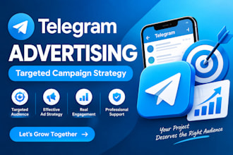create and manage a targeted telegram advertising campaign