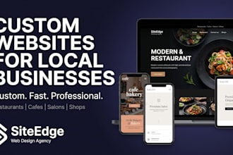 build a custom website for your local business