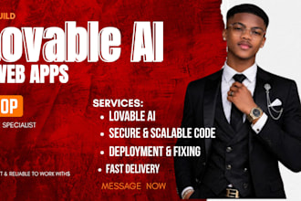 build lovable saas, lovable design, lovable ai web, lovable supabse lovable mvp