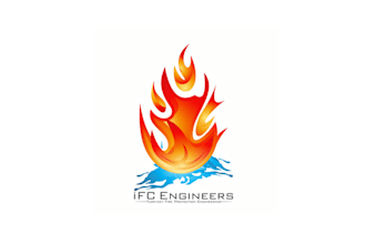 design fire safety risk engineering logo for you