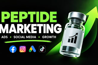 do peptide marketing, peptide ads and peptide social media marketing