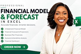 build a 3 statement financial model and forecast in excel
