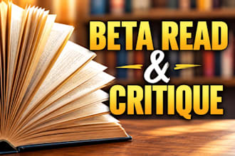 critique, beta read, edit, critique writing, critique book manuscript for KDP