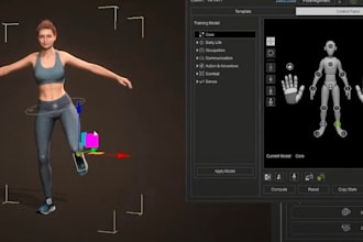 create, rig, 3d avatar for iclone 8, cc4, cc5, reallusion, c4d, maya, bone, ue5