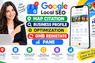 google local seo map citation business profile optimization gmb reinstate panel