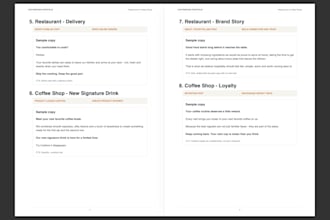 write promotional content I
