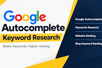 do google autocomplete keyword research