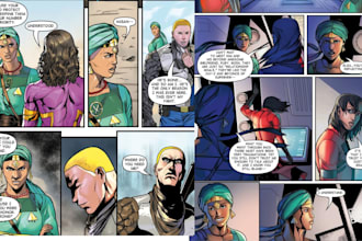 comic book illustration graphic novel comic page do comic strip as comic artist