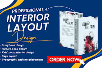 create professional children book layout