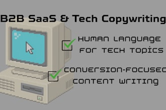 write b2b saas, tech, and fintech copy