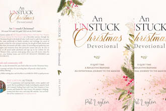 design christian book cover, devotional cover, faith based, christian book cover