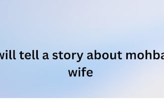 tell a story about mohbad and his wife