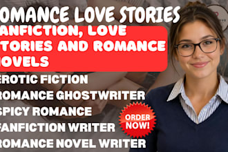 write erotic fiction, romantic erotica, spicy romance, fanfiction, love stories