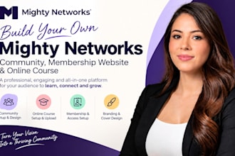 setup mighty networks online course community mighty networks membership website