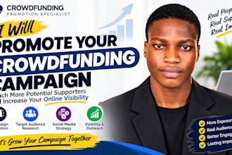 promote your crowdfunding campaign and increase its online visibility