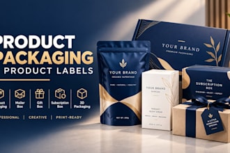 product packaging, box, mailer, subscription and gift box design